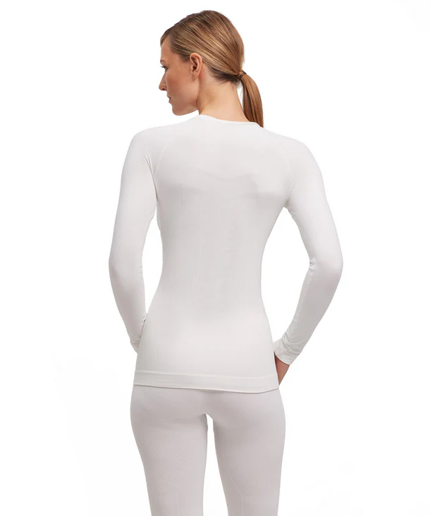 Damen Longsleeved Shirt Tight Fit Warm - Image 2
