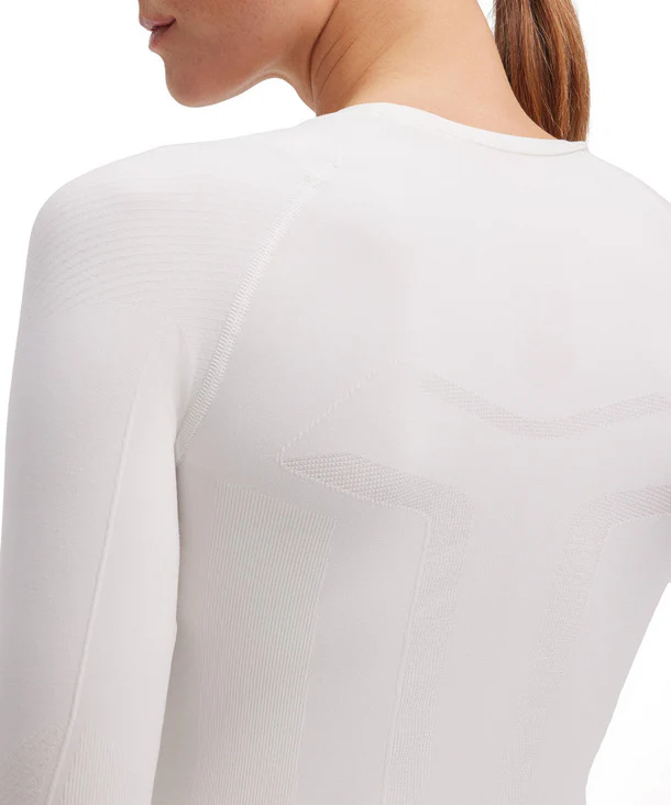 Damen Longsleeved Shirt Tight Fit Warm - Image 3