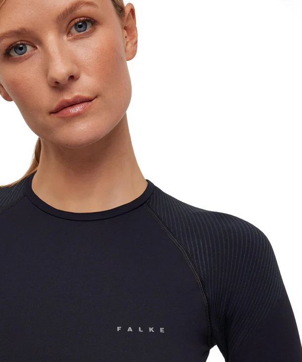 Damen Longsleeved Shirt Tight Fit Warm - Image 3