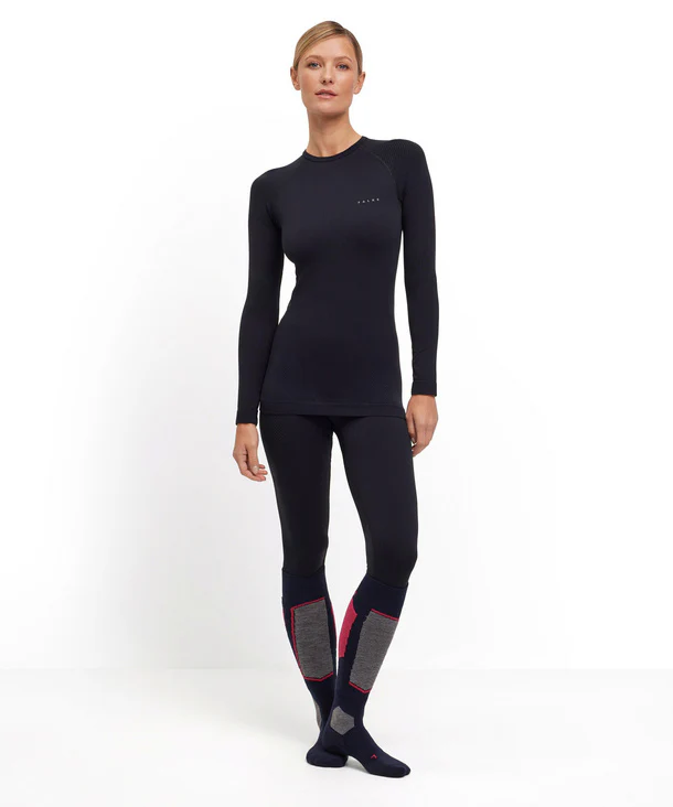 Damen Longsleeved Shirt Tight Fit Warm - Image 4