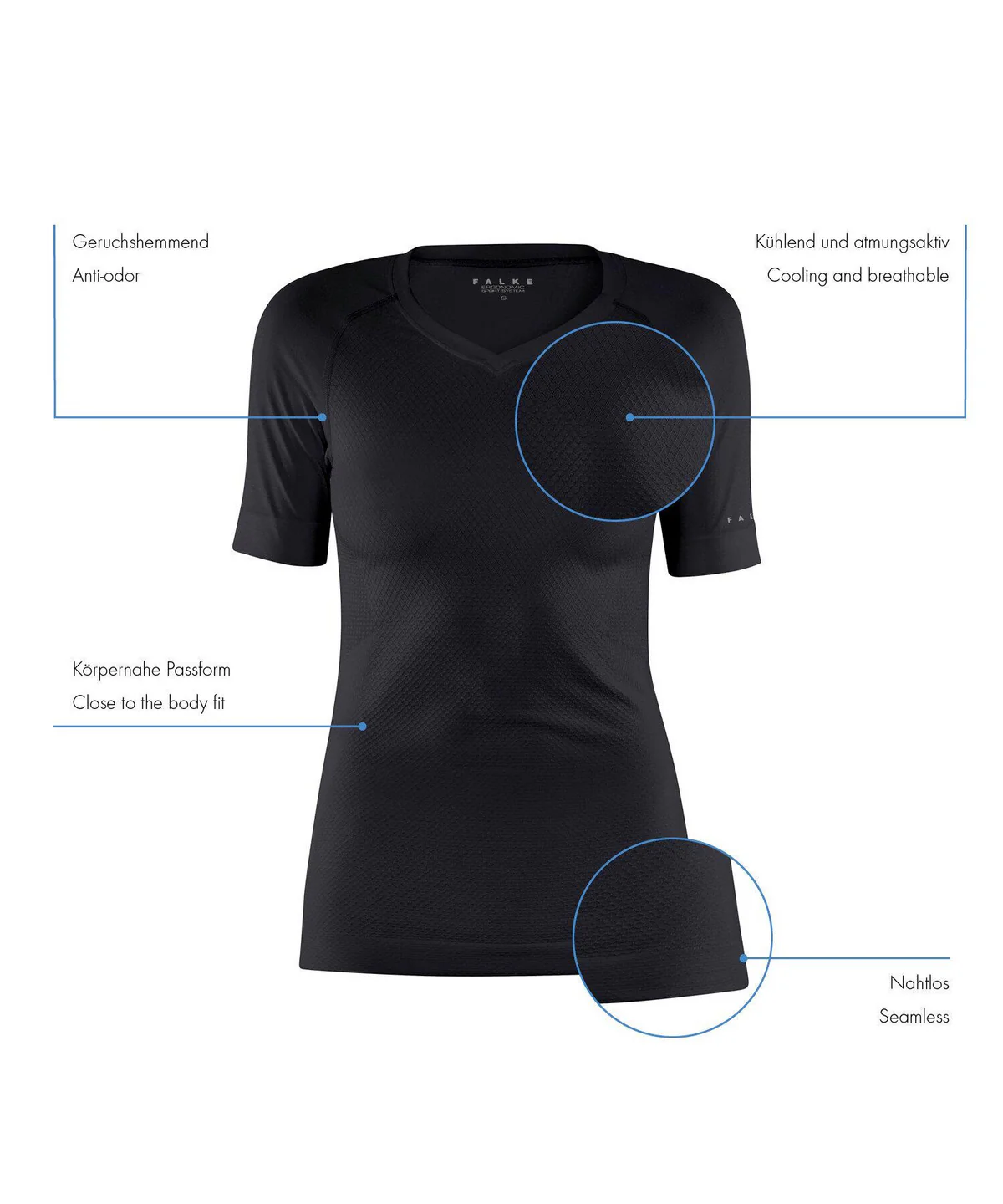 Lady Short Sleeve Shirt Cool - Image 3