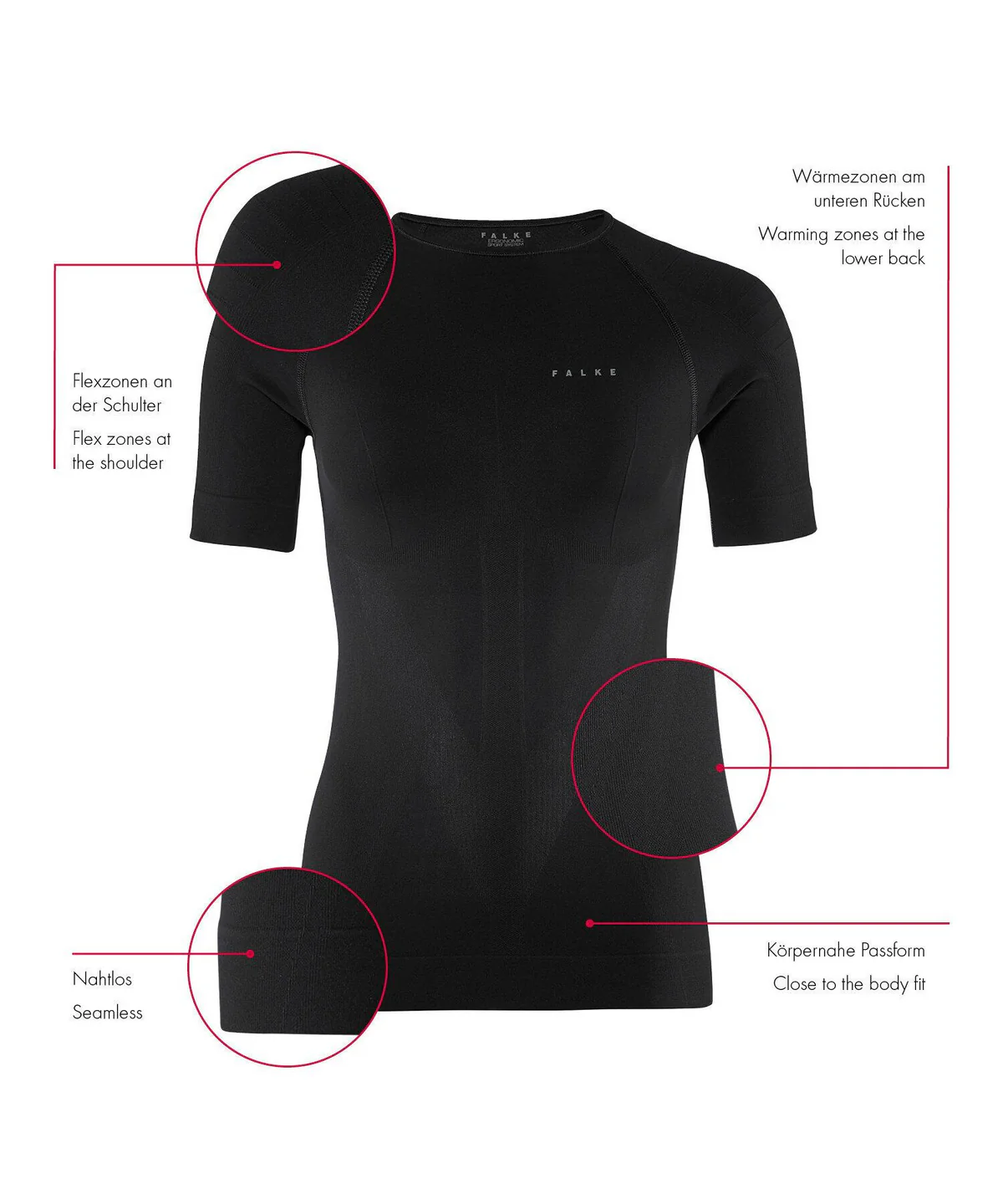 Lady SS Shirt Tight Fit - Image 3