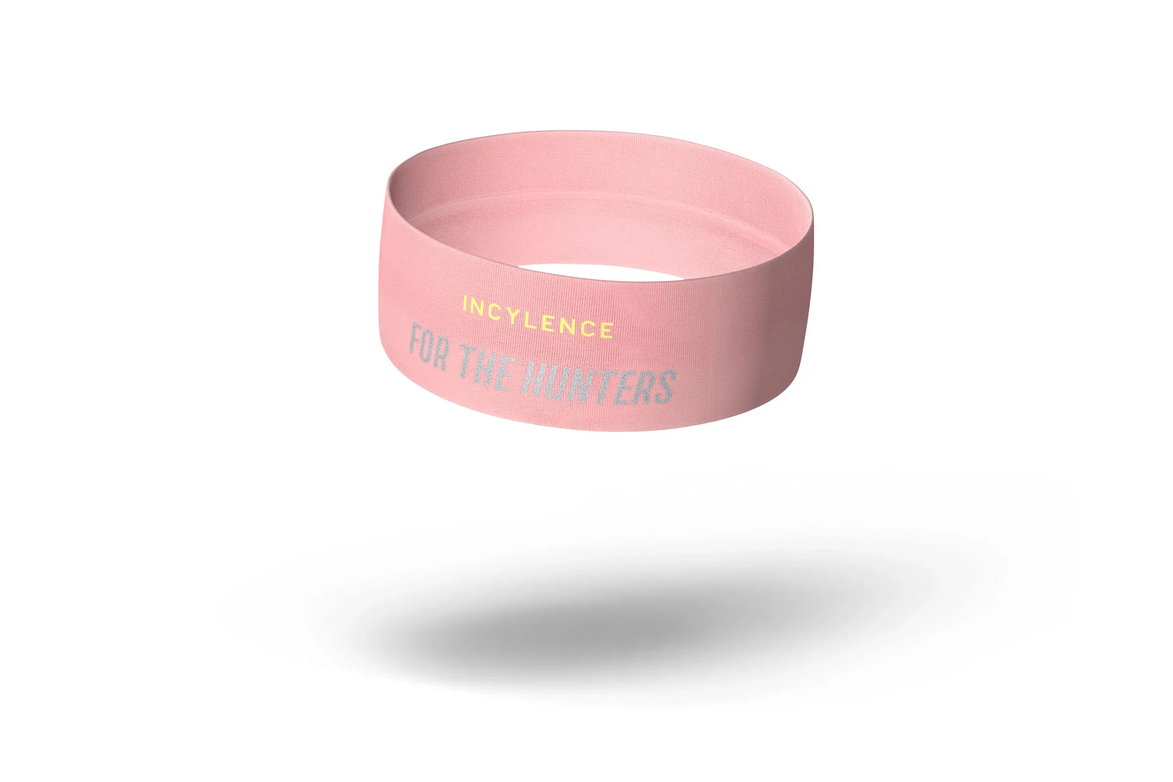 Lightweight Headband Narrow Light Pink Yellow - Image 2