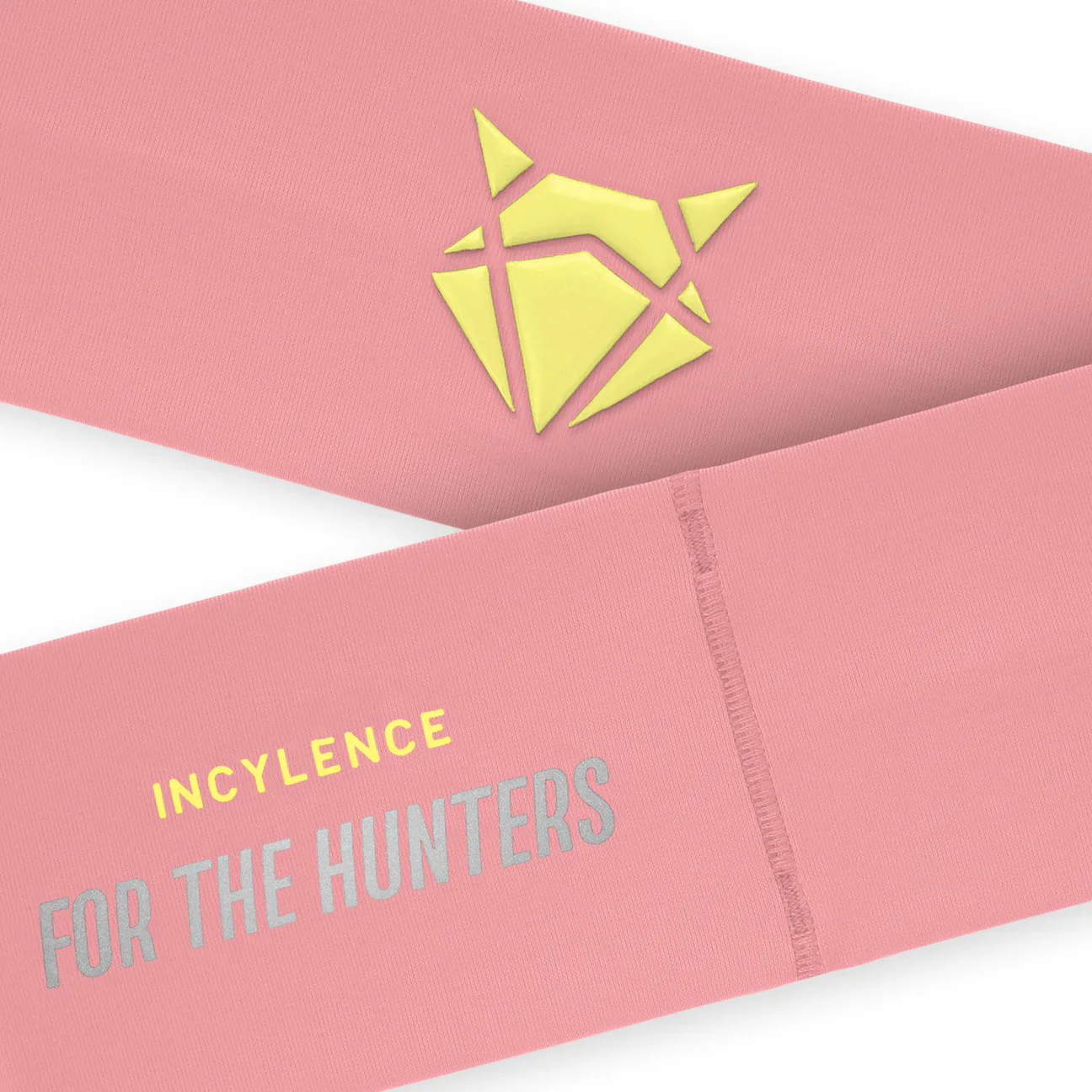 Lightweight Headband Narrow Light Pink Yellow - Image 3
