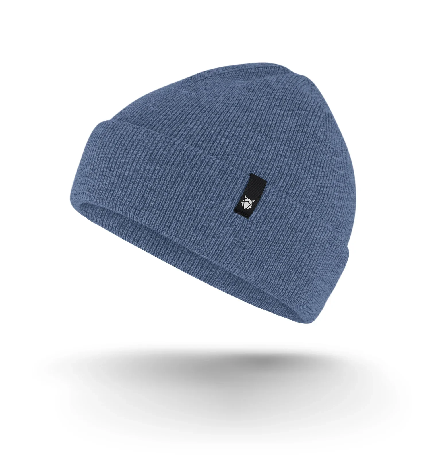 Merino Beanie Midnight Blue - Image 3